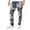 White, variant on Men'S Pants Long Sports Pants Elastic Waisted Drawstring Pocket Camo Trousers for Men Camouflage Tracksuit Leisure Sports Trousers Jogger Streetwear