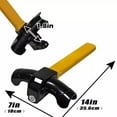 DNGDNG Car Steering Wheel Lock with Keys Security Steering AntiTheft