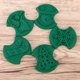 thumbnail image 4 of EeaseMX 5 cortadores de galletas de plástico a presión, moldes para galletas, herramientas para hornear, repostería y decoración (Navidad), 4 of 8