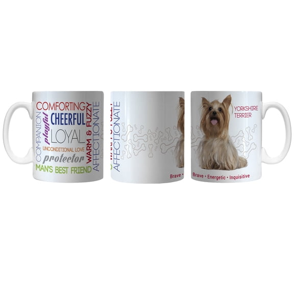 Boelter Brands Yorkshire Terrier ceramic Mug 11-ounce