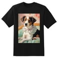 thumbnail image 2 of Plus Size Shirt for Women Black Tops for Women Short Sleeves Shirt for Women Dog T Shirt Crewneck Shirt for Women XS, 2 of 5