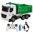 thumbnail image 2 of RC RC Waste Management Bask Truck, Light Effects Alloy Educational Battery Battery RC Bassbage Juguete Para Niños, 2 of 7