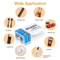 thumbnail image 3 of Batería BOANV 9V 1300mAh USB recargable, paquete de 3, 3 of 7
