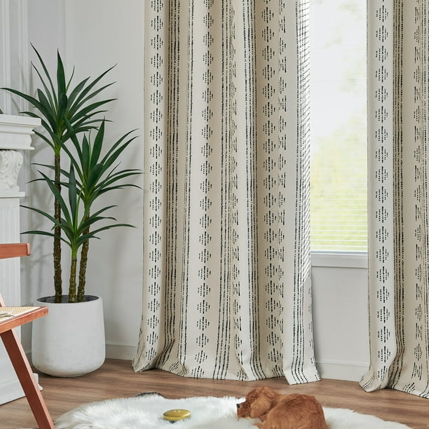 Boho blackout curtains discount