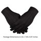 thumbnail image 4 of Guardurnaity Guantes de etiqueta Diseño de rayas estéreo Tela de poliéster de moda Manoplas cómodas y fáciles de usar para desfiles militares guantes y mitones Negro Guardurnaity AP009359-01B, 4 of 6