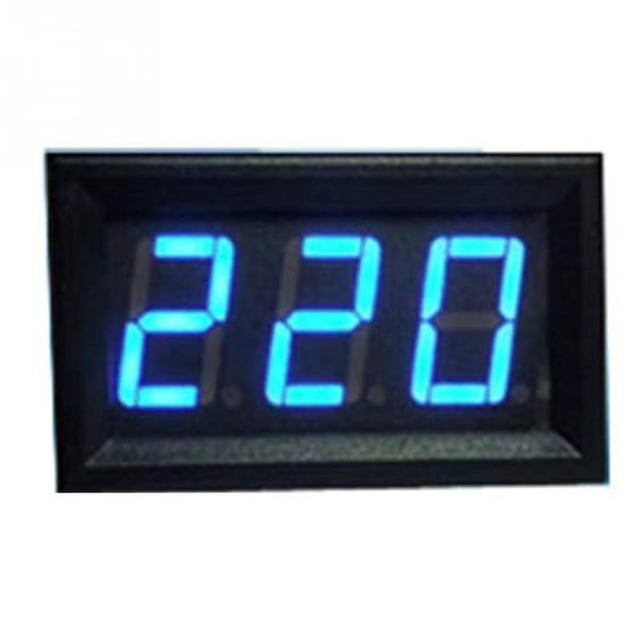 hilos DC5V-120V DC pantalla digital voltímetro digital voltímetro cabeza