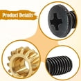 thumbnail image 4 of MERIGLARE Classical Guitar Tuning Peg Accessories Easy Installation Spare Maintenance With Gear Screw, 4 of 5