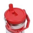 thumbnail image 6 of The Cat In The Hat Character Print Red & White Striped 40 Oz Stainless Steel Water Bottle, 6 of 7