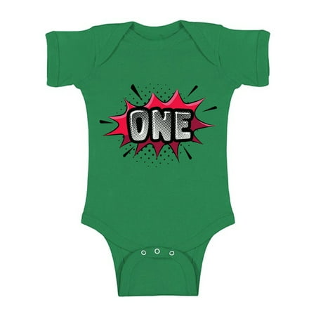 

Awkward Styles First Birthday Short Sleeve Baby Bodysuit Superhero Comic Book Outfit for Baby Birthday Gift for 1 Year Old Superhero Baby Bodysuit Short Sleeve Superhero Baby I m One Year Old