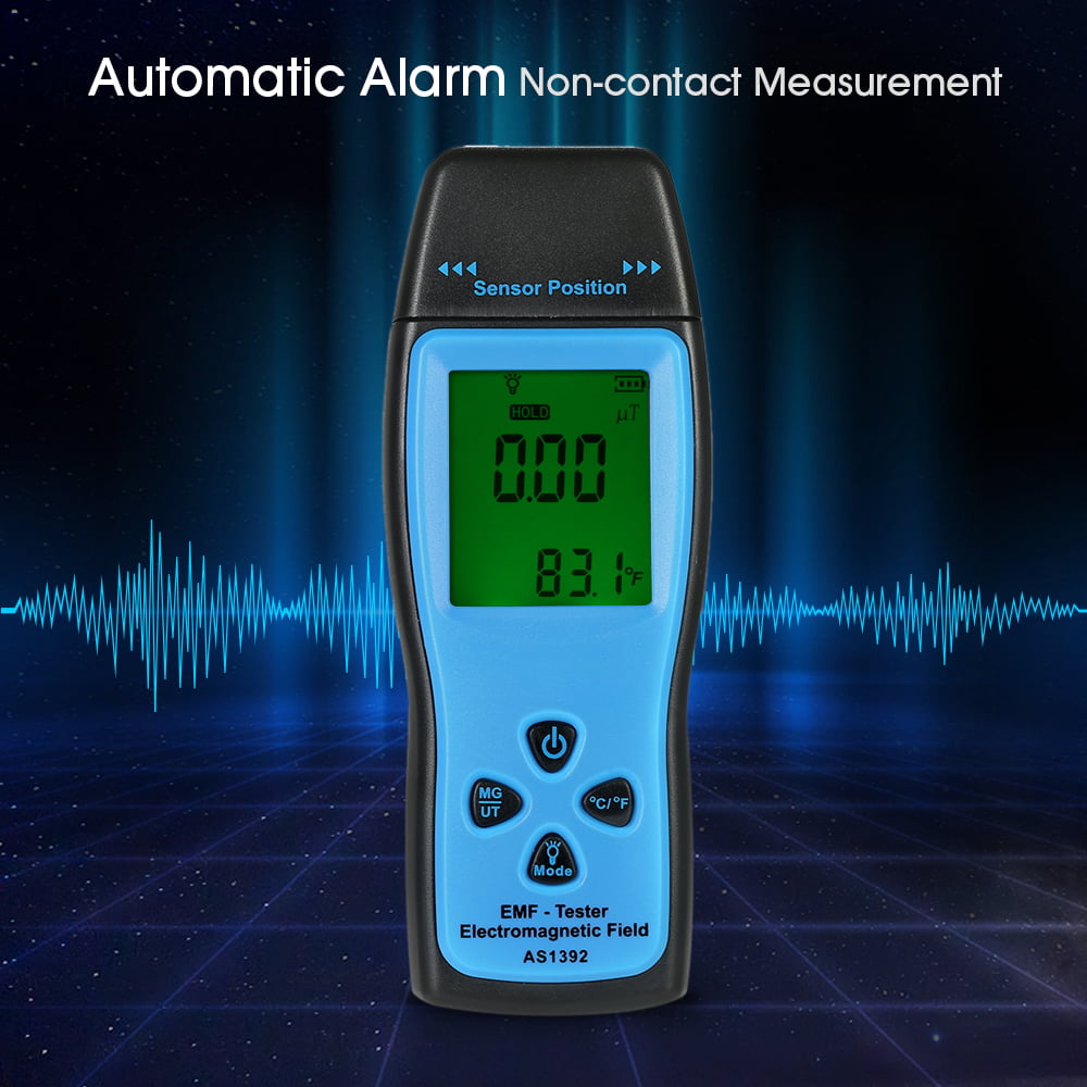 LCD Digital Electromagnetic Radiation Detector EMF Meter Dosimeter Geiger Tester 