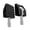 Black, variant on Lightweight Clipless Pedal Adapters With Anti-Slip Texture, Converts To Standard Platform Pedals, Easy Installation Cycling Accessories