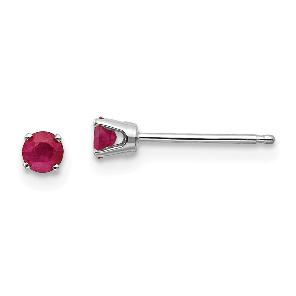 3mm 14k gold stud earrings