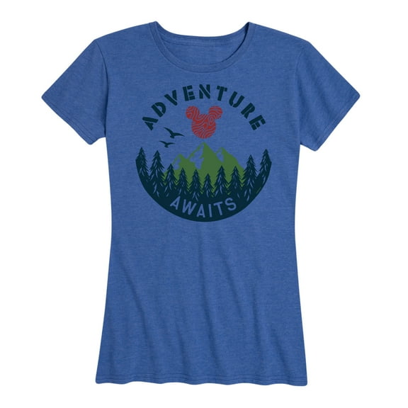 Mickey & Friends - Adventure Awaits - Women's Short Sleeve Graphic T-Shirt
