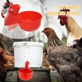 thumbnail image 3 of Chicken Waterer Cups, Corrosion Proof Poultry Drinking Bowl Large Water Output  for Geese for, 3 of 8