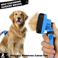 thumbnail image 3 of General 7 in 1 Pet Grooming Kit - Dog&Cat Comb, Deshedding Brush, Nail Clipper with File, Bath Brush - Premium Pet Supplies (Blue), 3 of 14