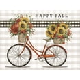 thumbnail image 2 of Great Art Now Happy Fall Bicycle by Cindy Jacobs, Canvas Wall Art, 20W x 15H, 2 of 2