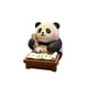 thumbnail image 2 of Figura de panda, adorno de mesa, decoración para el salpicadero del coche, escultura de animal para escritorio, mesa, centro de mesa, sala de estar, Estilo C, 2 of 8