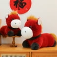 thumbnail image 3 of Jouet Cheval Adorable Animal en Peluche Doux pour Enfants et Collectionneurs Année du Zodiaque, 3 of 6