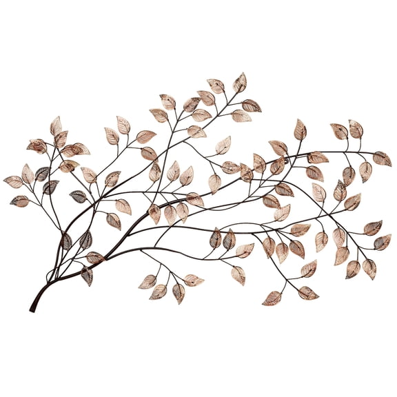 Branches at Sunrise Wall Sculpture Copper