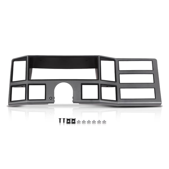 CROSSDESIGN Dash Bezel Radio Surround Trim Insert Fit for Jeep Cherokee XJ 1984-1996