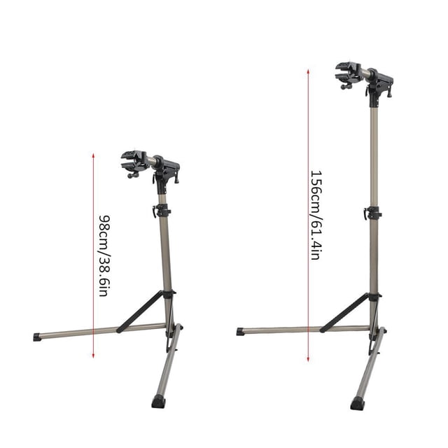 Noref Support de Stationnement pour Bicyclette, Support de Stationnement pour Bicyclette, Support de Rangement pour Bicyclette Réglable Support de Stationnement de Garage Support de Réparation pour Bicyclette de Montagne