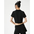 thumbnail image 4 of Crop Polo T-Shirt, 4 of 6