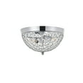 thumbnail image 4 of Living District LD5012F10C Taye 2 Light Chrome Flush Mount, 4 of 4