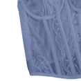 thumbnail image 6 of Byworldtasic Lace Corset Tops for Women Lace Bustier Corset Top with Straps Corset Going Out Party Crop Top, 6 of 9