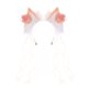 thumbnail image 1 of Diadema con orejas de para Día de Acción de , accesorios fotográficos de Halloween para niñas Naranja Blanco, 1 of 5