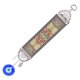 thumbnail image 5 of Decoración contra el mal de ojo, adorno colgante para coche, protección de mano de obra duradera, exquisita, de la suerte, para regalos, decoración del hogar, círculo dorado, 5 of 8