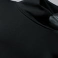thumbnail image 2 of Men's Winter Shirts, Men's Winter Solid Color Medium High Neck Bottom Layer Long Sleeved Round Neck Top, 2 of 4