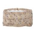 thumbnail image 2 of Bandeau Chauffe-Oreilles Crochet Turban Doux Extensible pour Femmes Hiver, 2 of 8
