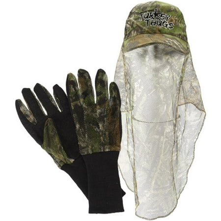 Mossy Oak Non Dtr Mask Cap Glove Combo Wstmcg