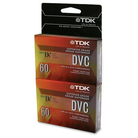 UPC 020356386306 product image for Superior Grade DVC Camcorder Videotape Cassette, 60 Minutes, 2/Pack | upcitemdb.com