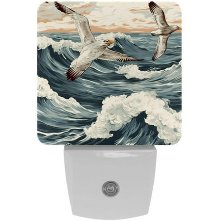 

Seagull LED Square Night Light - Energy Efficient and Stylish Illumination for Bedrooms and Hallways - 200 Characters