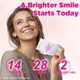 thumbnail image 3 of Tiras blanqueadoras de dientes CALLSMILE 14 tratamientos de coco, 3 of 7