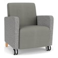 thumbnail image 1 of Lesro Chaise d'Invité de Réception Ravenna Lounge en Gris, 1 of 5