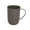 Black-167, variant on Wood Fiber Mouthwash Cup with Handle, 11x6x11cm Gray or Brown Plastic Rinsing Cup, Non-slip Grip & Wide Mouth for Easy Cleaning, Ideal for Hotel Guest Rooms & Home Bathroom Use,Vsgery
