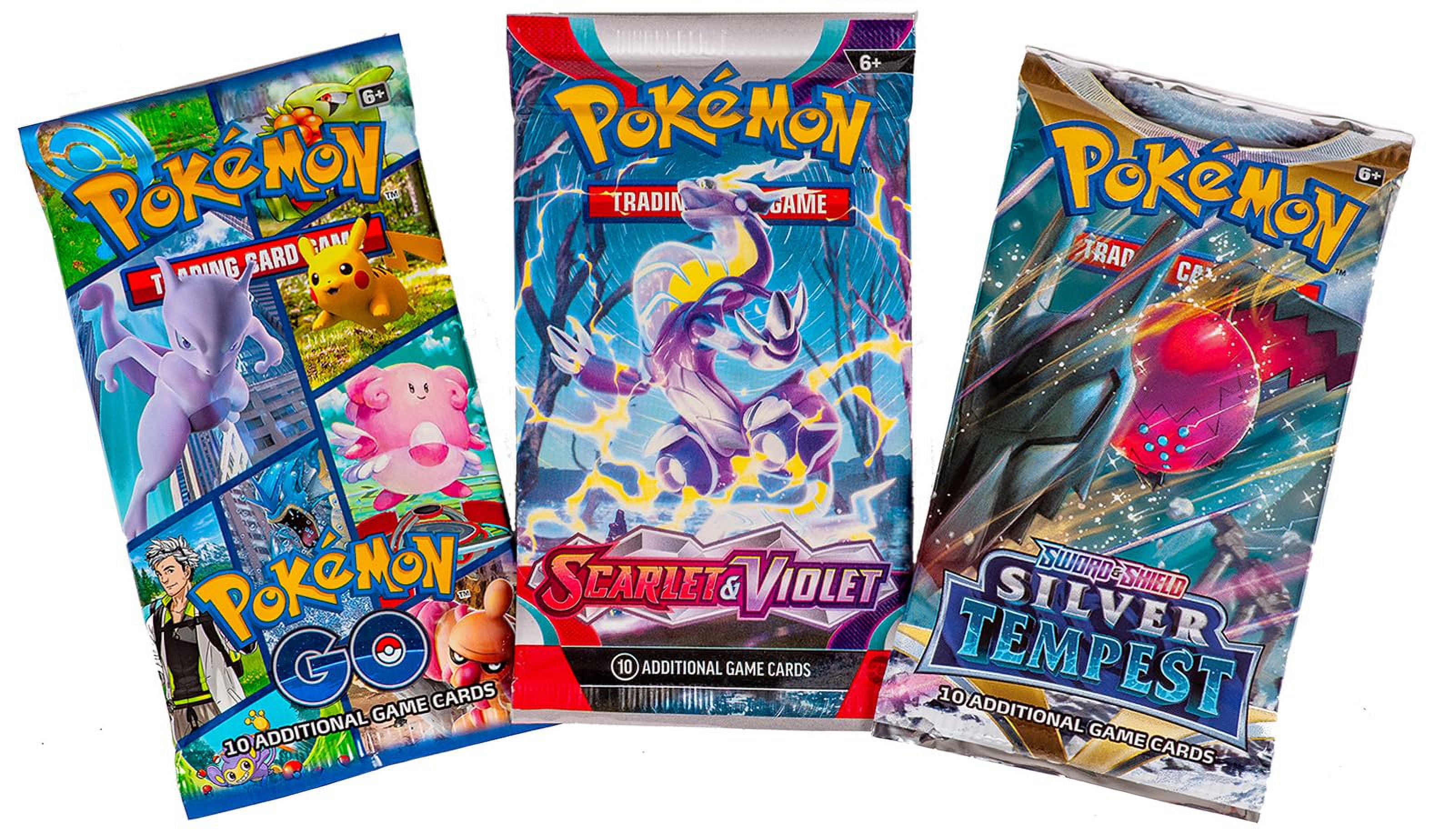 Pokemon 3 Booster Packs & 1 Random Foil