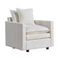 thumbnail image 4 of Miekor Furniture Chenille Fabric Comfy Deep Single Seat Sofa Upholstered Reading Armchair Living Room 87125, 4 of 12