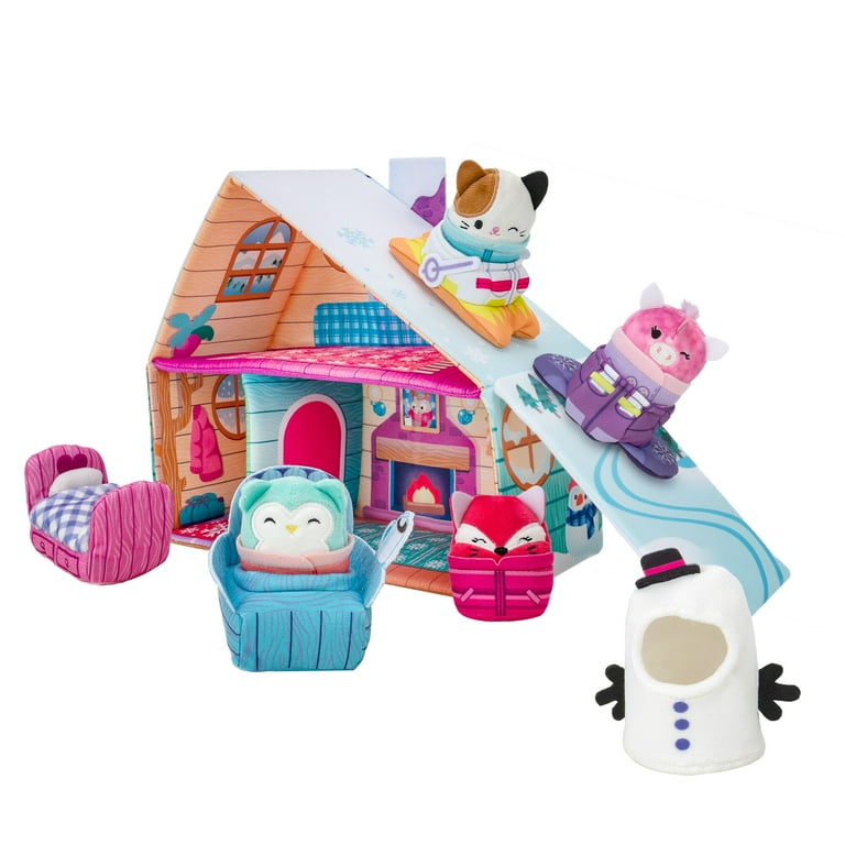 Squishville top Ski Chalet Playset