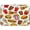 Multi 02, variant on Hamburger Hot Dog Pizza Coffee Popcorn Dish Drying Mat for Kitchen Counter 18 x 24 in Rack Mat, Microfiber Dry Dishes Mats Drainer Mat Dish Drying Pad Countertops Mat