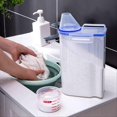 thumbnail image 3 of Rice Airtight Container Dry Food Powder Storage Box White, 3 of 5