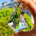 thumbnail image 4 of 90MM Crystal Glass Pendant Prisms Chandelier Hanging Wedding Decor Suncatcher US, 4 of 9