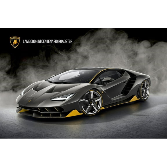 Centenario Roadster 24"x36" Photographic Print Poster Luxury Sports Cars Front