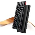 thumbnail image 3 of 61-Key Compact Mechanical Keyboard with Blue Switch, RGB Backlight (12 Effects), BT 5.0/Wired Dual Mode, 3 Device Multi-Pairing, N-Key/6-Key Rollover, Hot-Swappable Design, 1000mAh Battery, Black -, 3 of 6