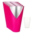thumbnail image 4 of 5 Pieces Flower Bouquet Box Floral Arrangement Holder Gift Packaging Waterproof Liner for Mother's Day Weddings, 4 of 8