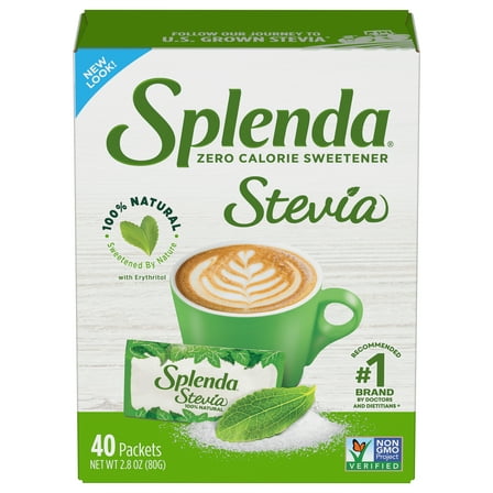 Splenda Naturals Stevia Sweetener Shelf Stable Packets (40 Count)