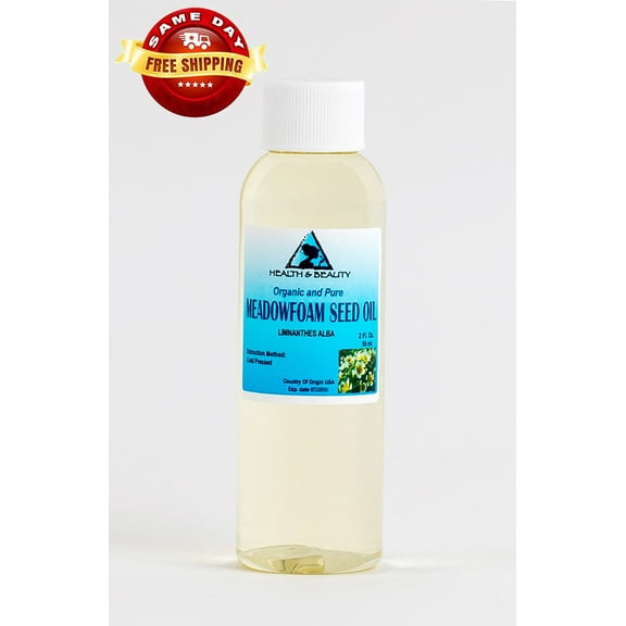 MEADOWFOAM SEED OIL ORGANIC CARRIER COLD PRESSED 100% PURE 2 OZ