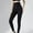 Black, variant on Elasticity Waist Pants Pants High Yoga Sport Body Shaping Fitness Women Pants Workout Leggings for Women plus Size His and Hers Matching Underwear Lined Leggings plus Size 3x Stacked